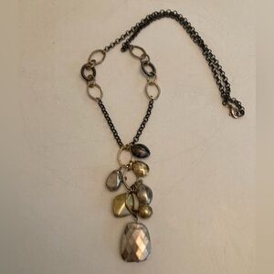 Vintage necklace with multi stones